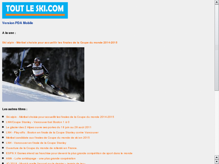 www.tout-le-ski.mobi