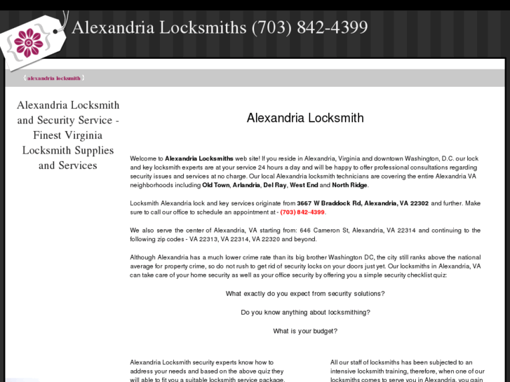 www.alexandrialocksmiths.net