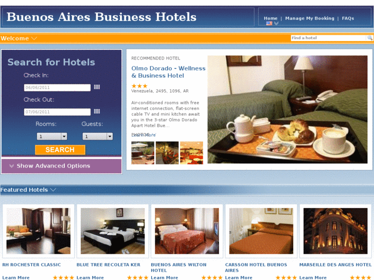 www.buenosairesbusinesshotels.com