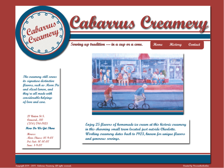 www.cabarruscreamery.com