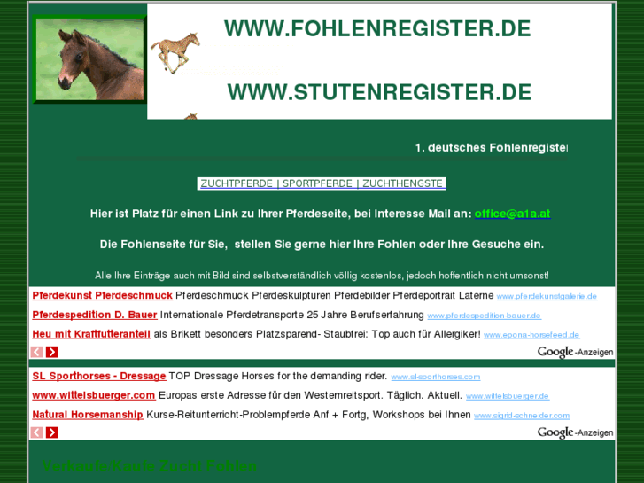 www.fohlenregister.de