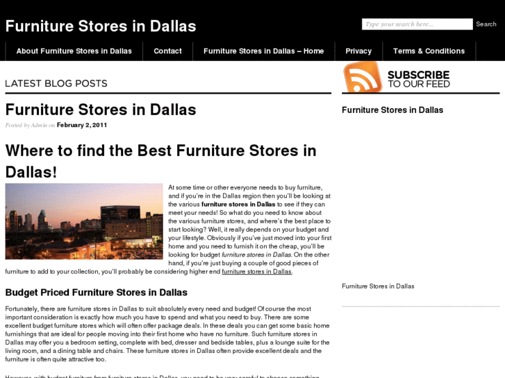 www.furniturestoresindallas.com