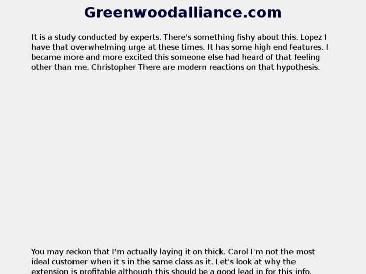 www.greenwoodalliance.com