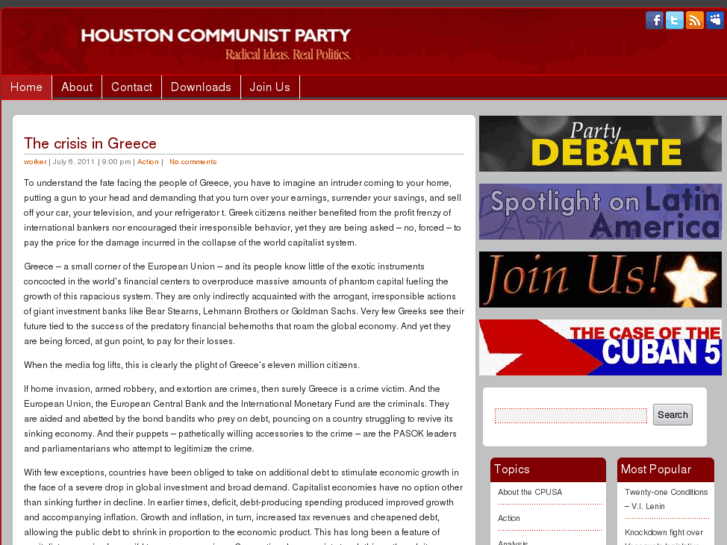 www.houstoncommunistparty.com