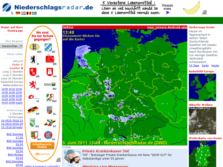 www.niederschlagsradar.com