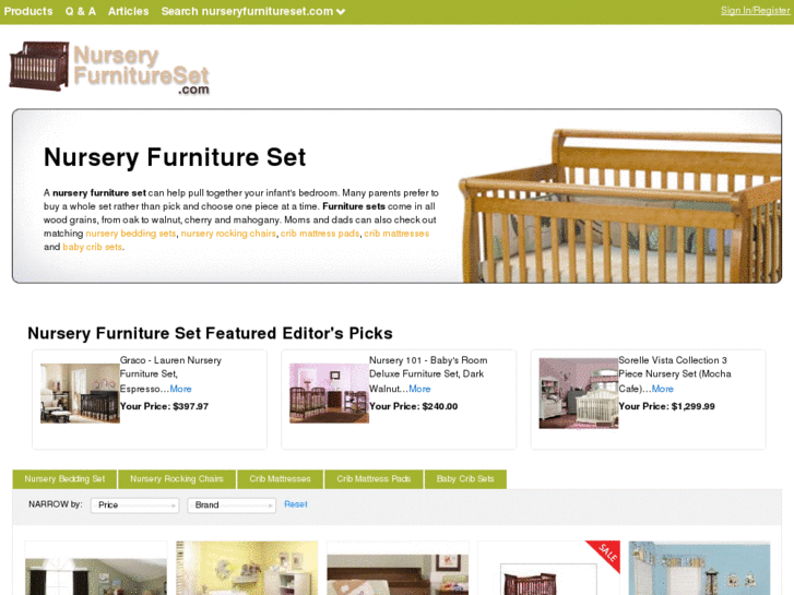 www.nurseryfurnitureset.com