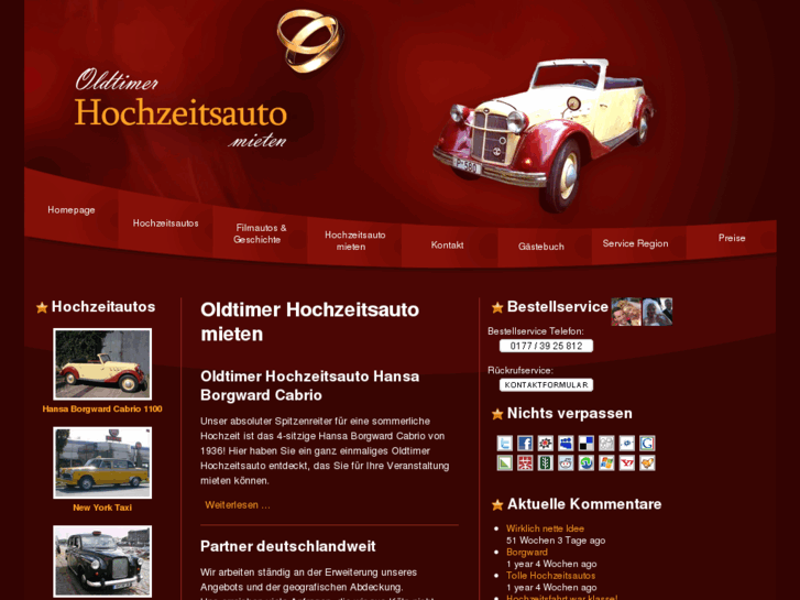 www.oldtimer-hochzeitsauto-mieten.de