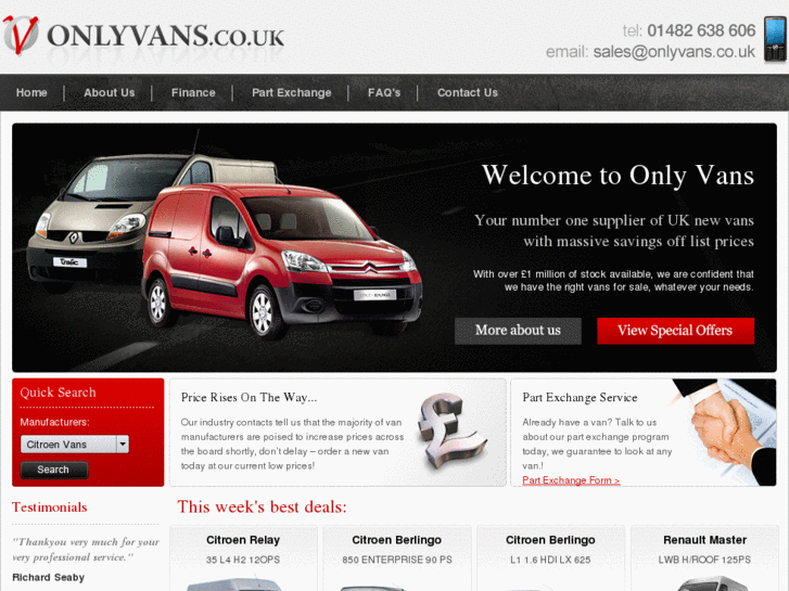 www.onlyvans.co.uk