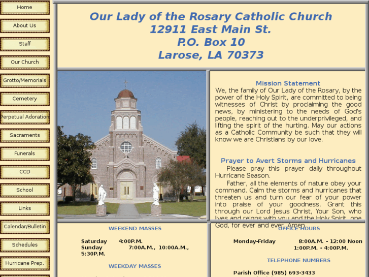 www.ourladyoftherosarychurch.net