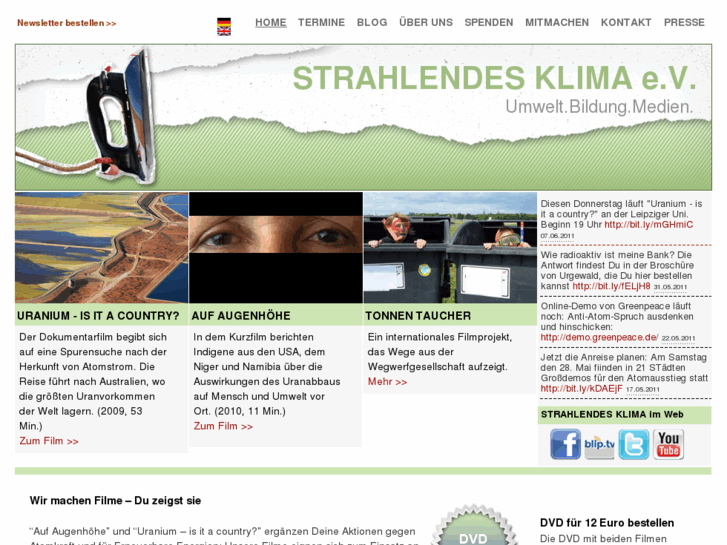 www.strahlendesklima.de