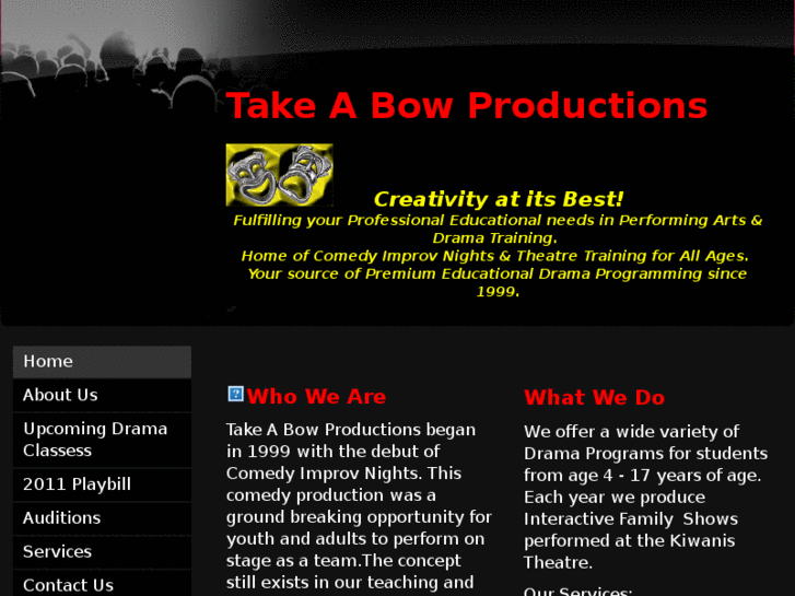 www.takeabowproductions.com