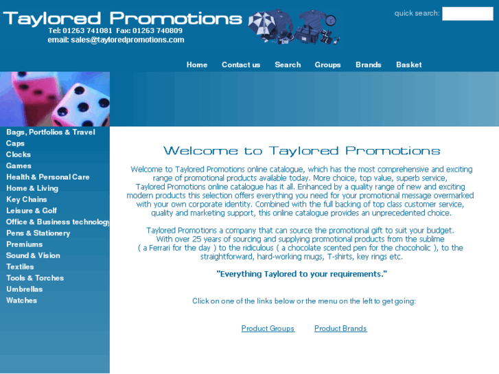 www.tayloredpromotions.com