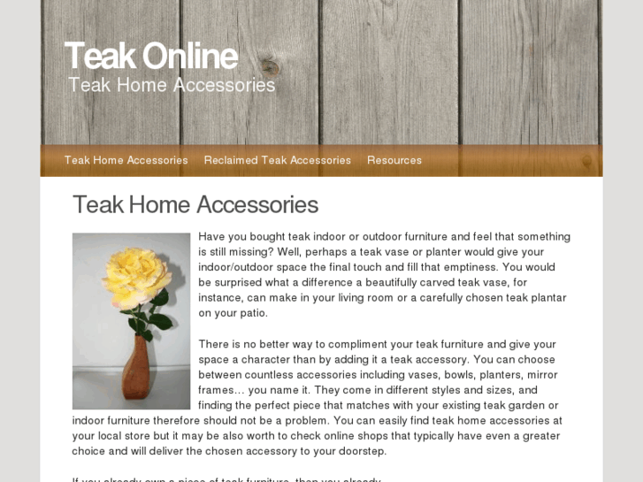 www.teakonline.co.uk