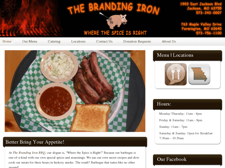 www.thebrandingironbbq.com