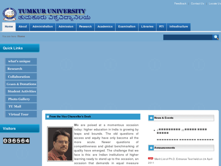 www.tumkuruniversity.in