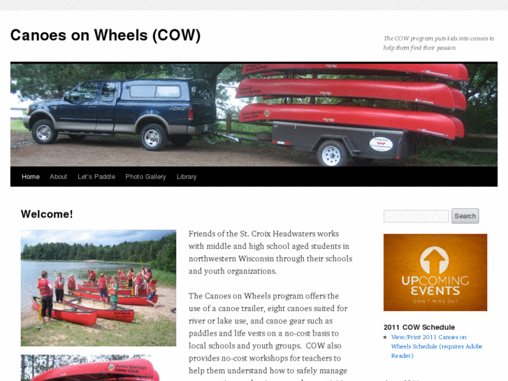 www.canoesonwheels.org