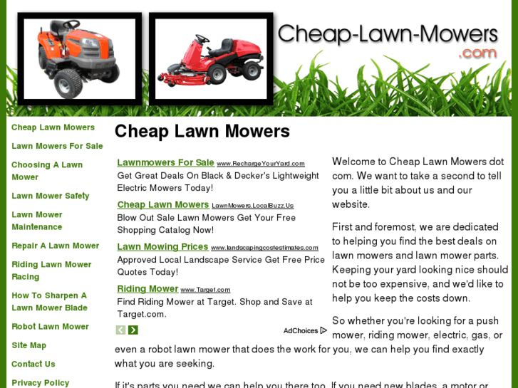 www.cheap-lawn-mowers.com