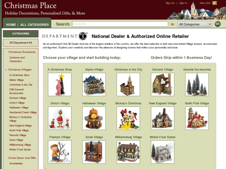 www.christmasvillages.com