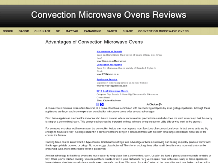 www.convectionmicrowaveovensreviews.com