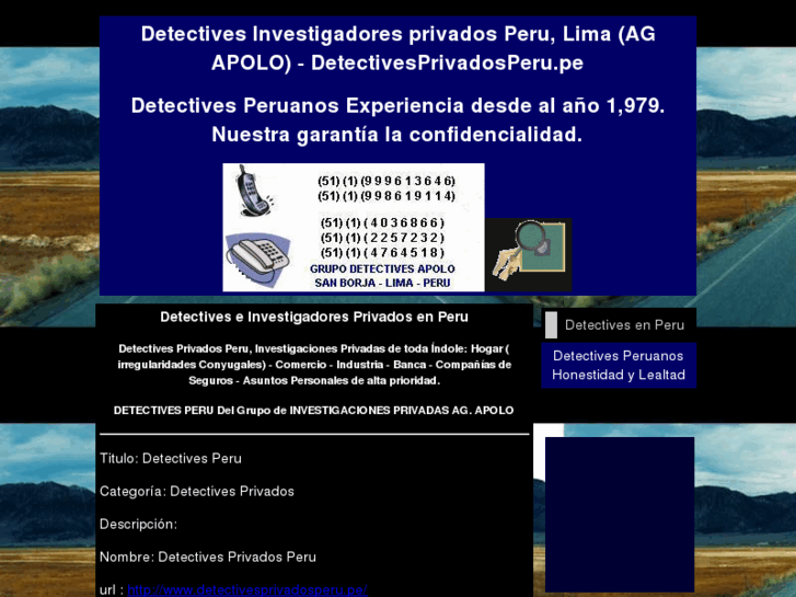 www.detectivesprivadosperu.pe