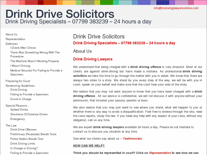 www.drinkdrivesolicitors.com