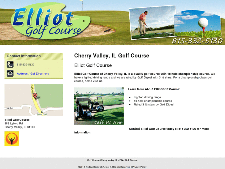 www.elliotgolfcourse.com