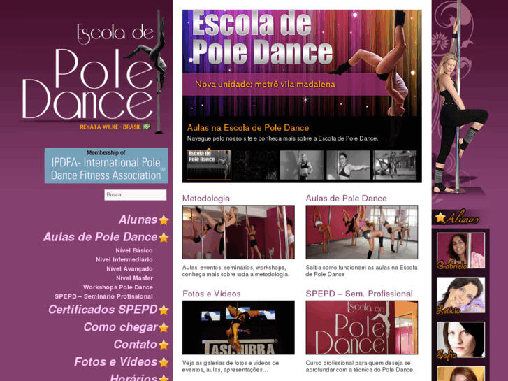 www.escoladepoledance.com