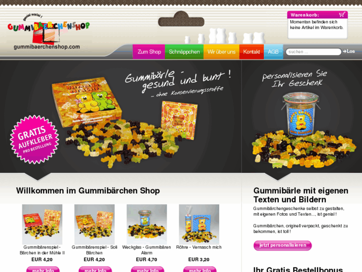 www.gummibaershop.com