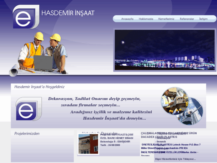 www.hasdemirinsaat.com