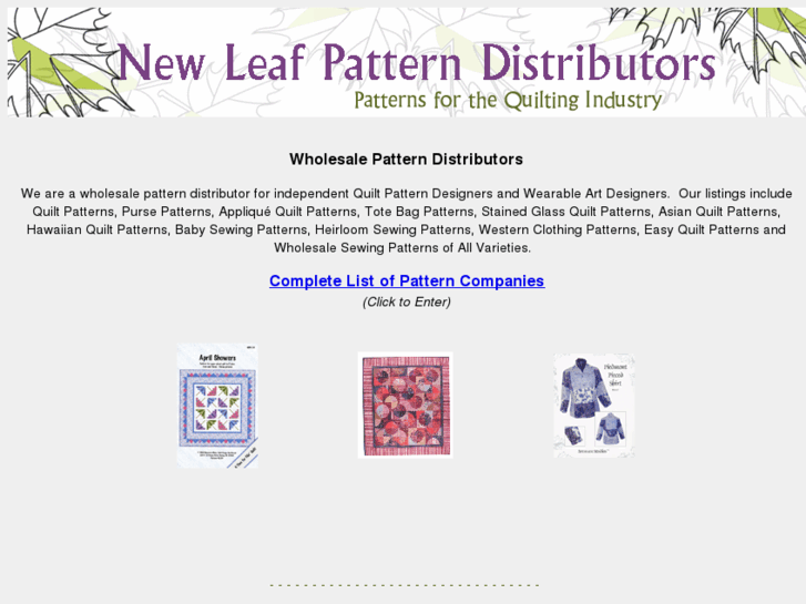 www.newleafpatterns.com