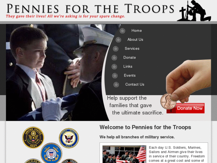 www.penniesforthetroops.com