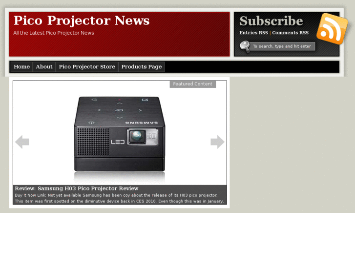 www.picoprojectornews.com