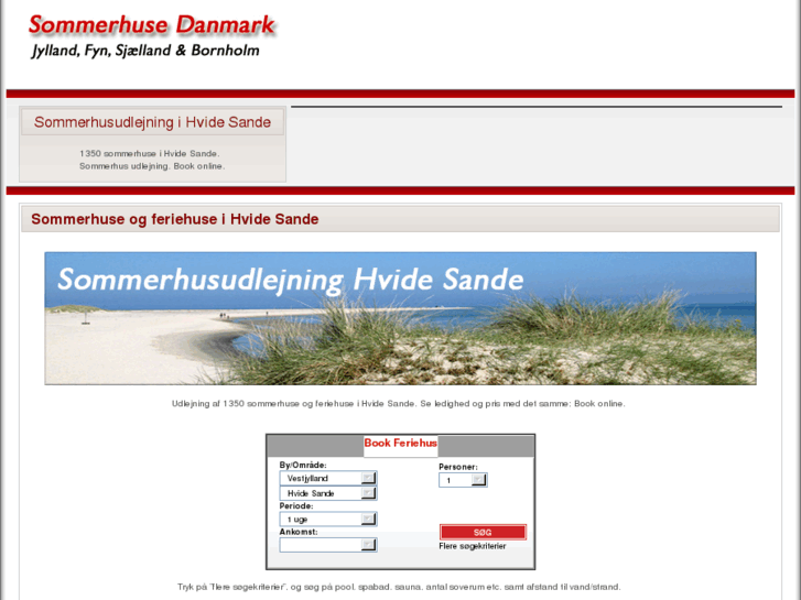 www.sommerhus-udlejning-hvide-sande.dk