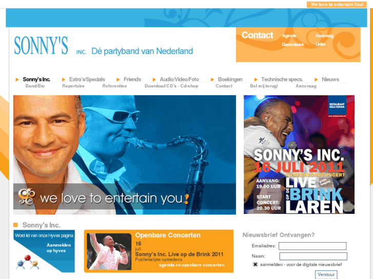 www.sonnysinc.nl