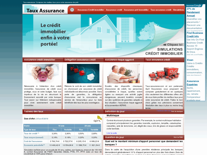 www.taux-assurance.com