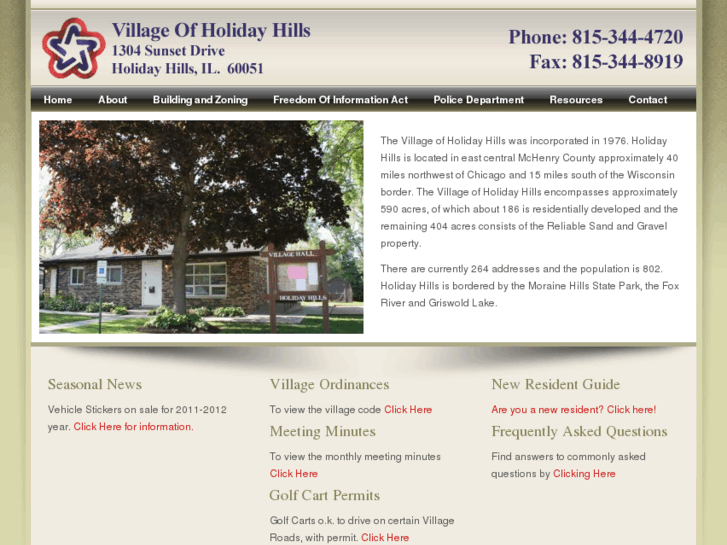 www.villageofholidayhills.com