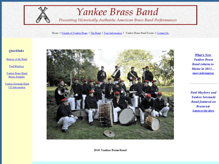 www.yankeebrassband.com