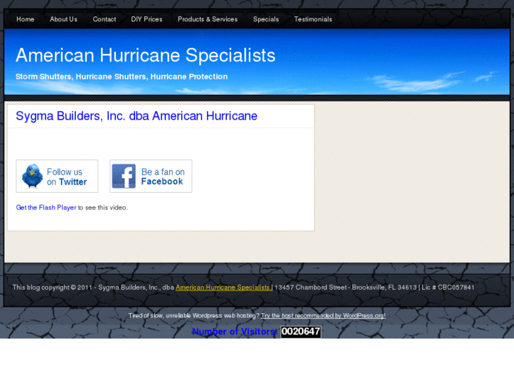 www.americanhurricanespecialists.com