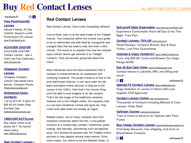 www.buyredcontactlenses.com