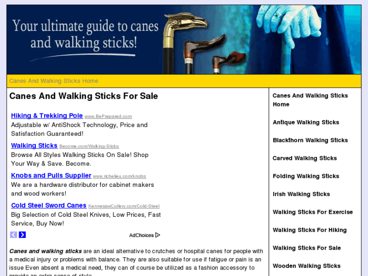 www.canes-and-walking-sticks.com