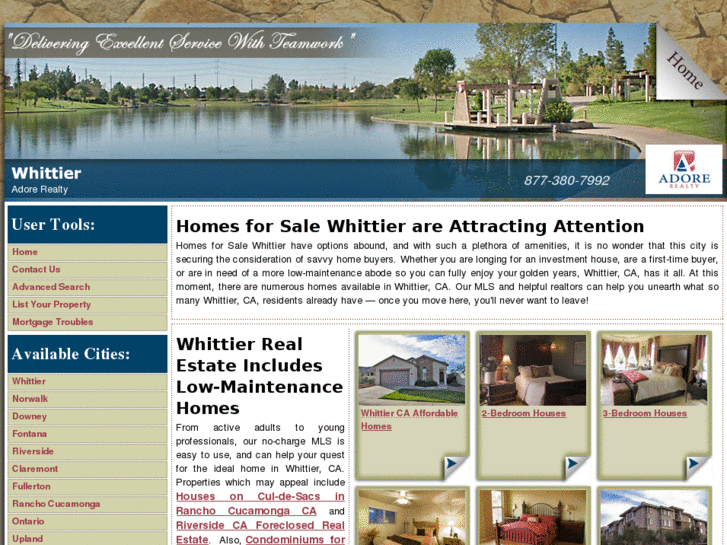 www.cityofwhittierhomes.com