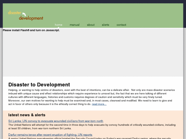 www.disaster2development.com