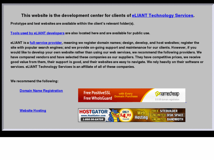 www.elianthosting.net