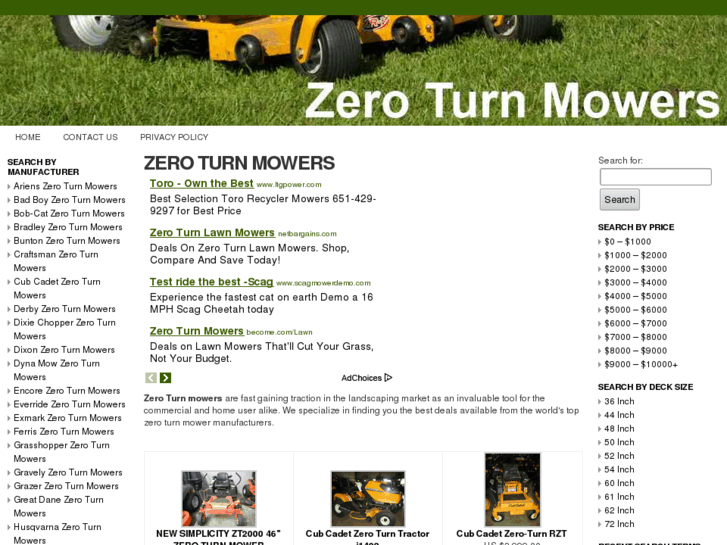 www.getzeroturnmowers.com