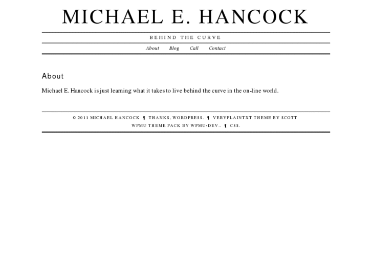 www.michaelehancock.com