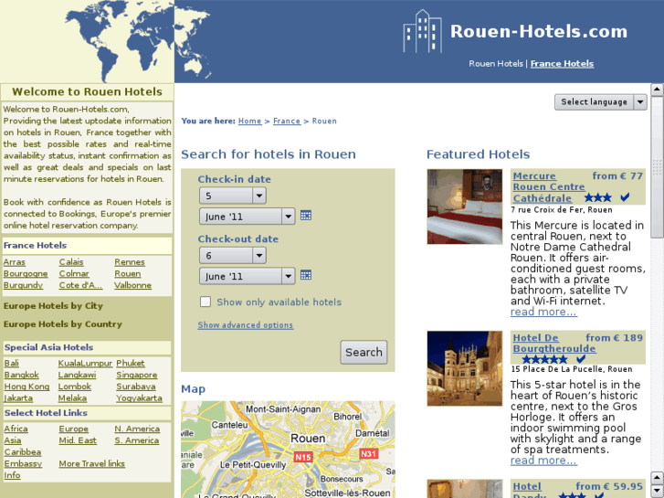 www.rouen-hotels.com