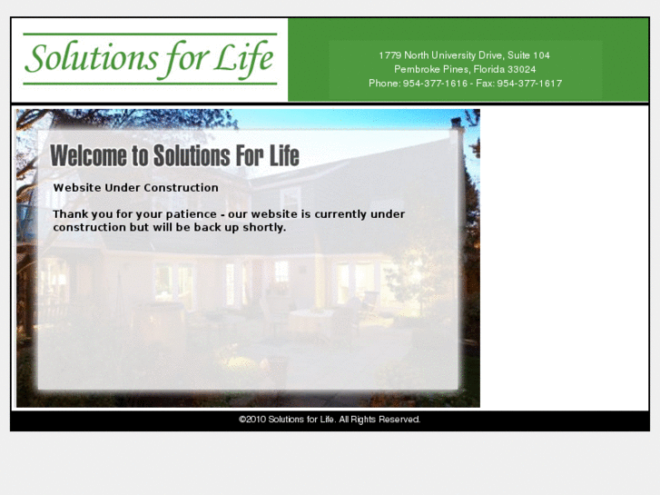 www.solutionsforlife.com