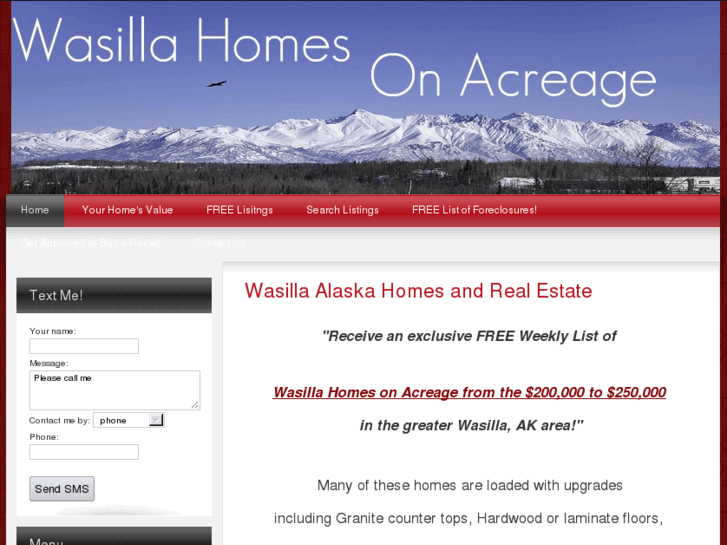 www.wasillahomesonacreage.com