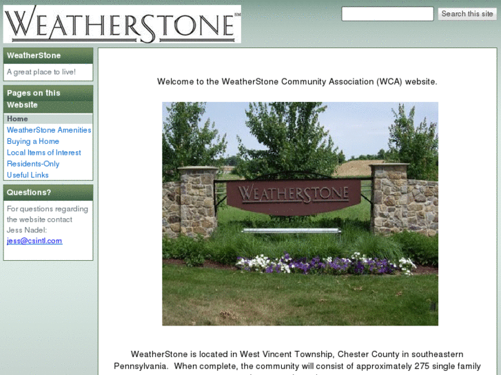 www.weatherstonepa.com