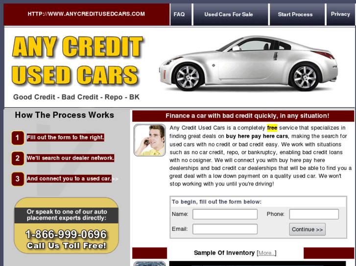 www.anycreditusedcars.com